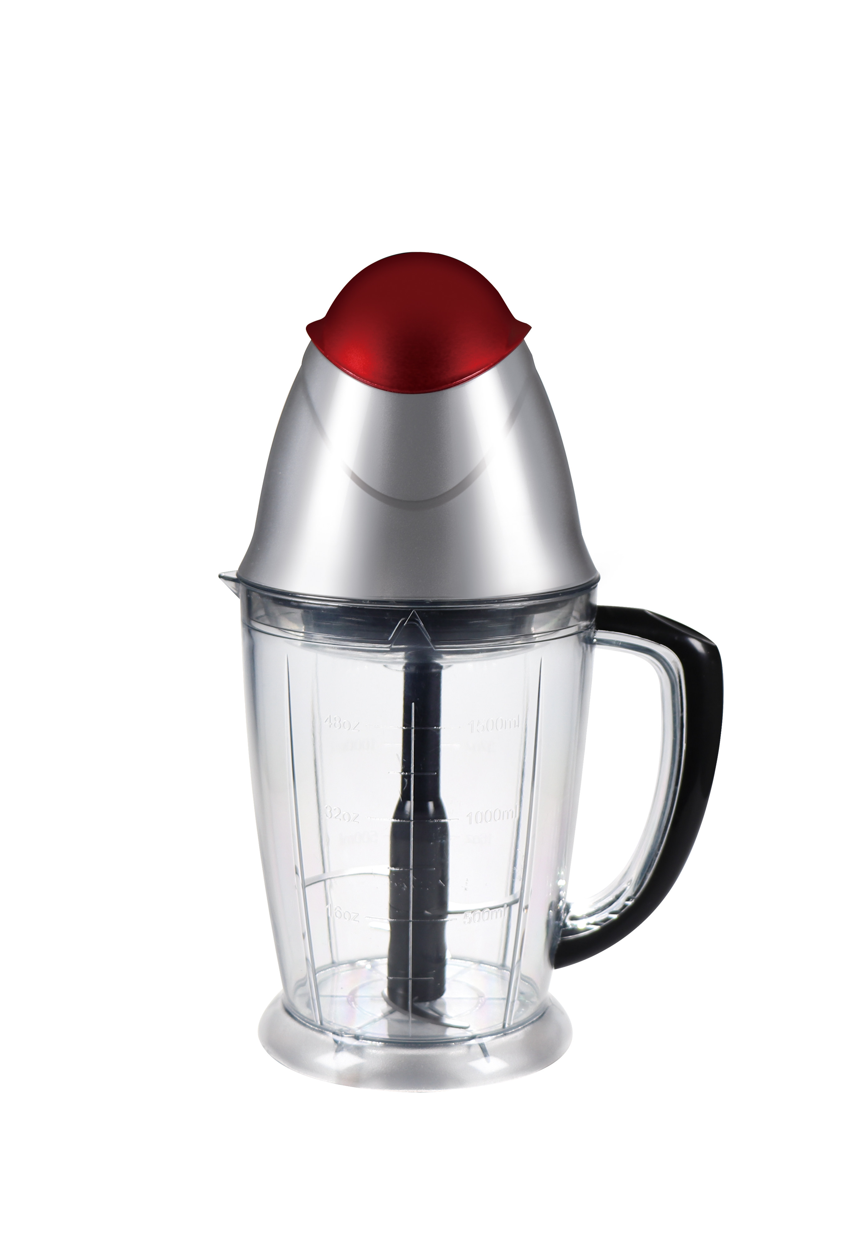 Mini Food Chopper GM-5000H Silver and red